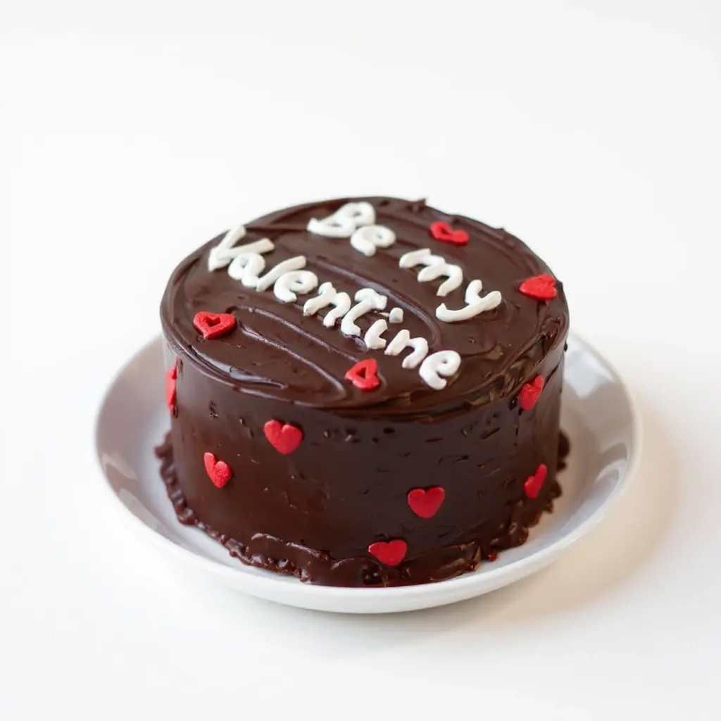 Eggless chocolate bento cake