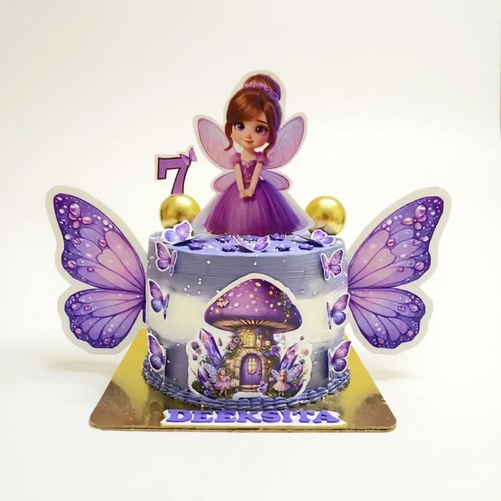 Butterfly theme cake