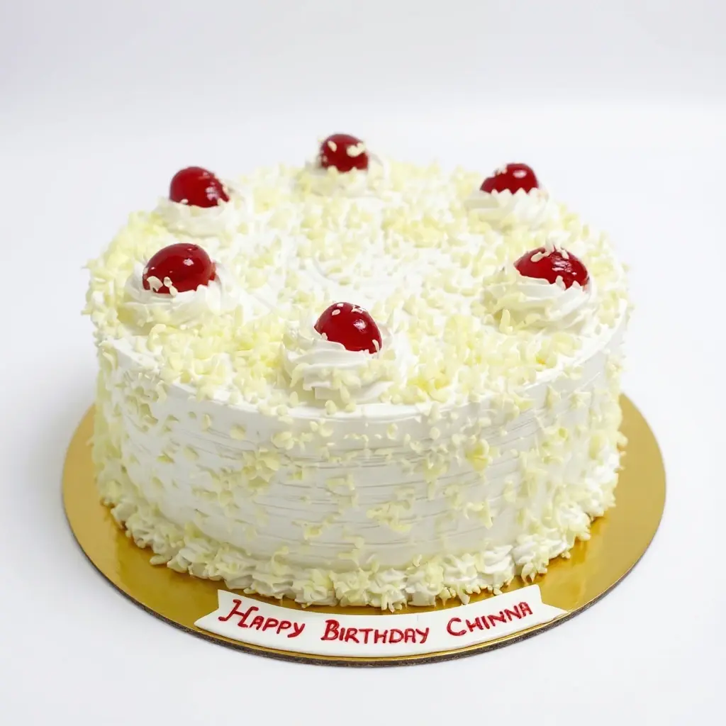 White forest cake