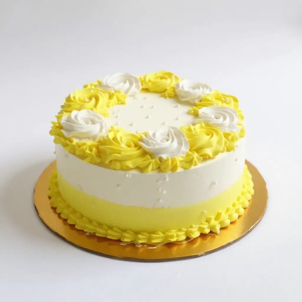 Pineapple flavoured cake