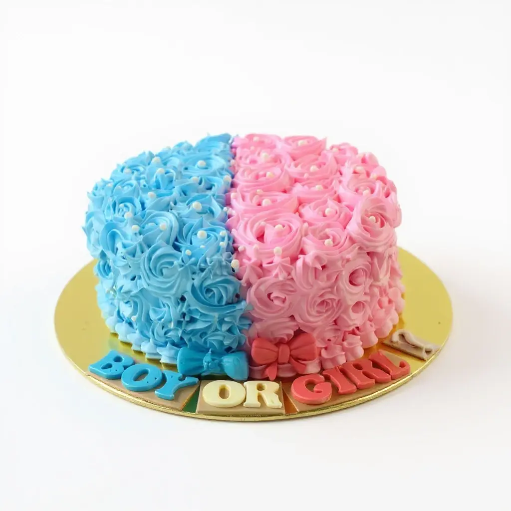 Baby shower cake