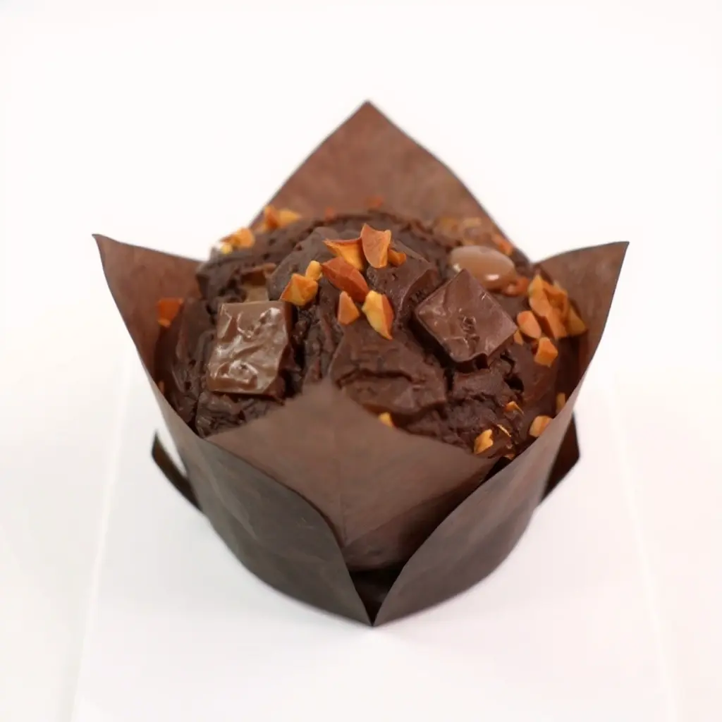 Double chocolate muffins